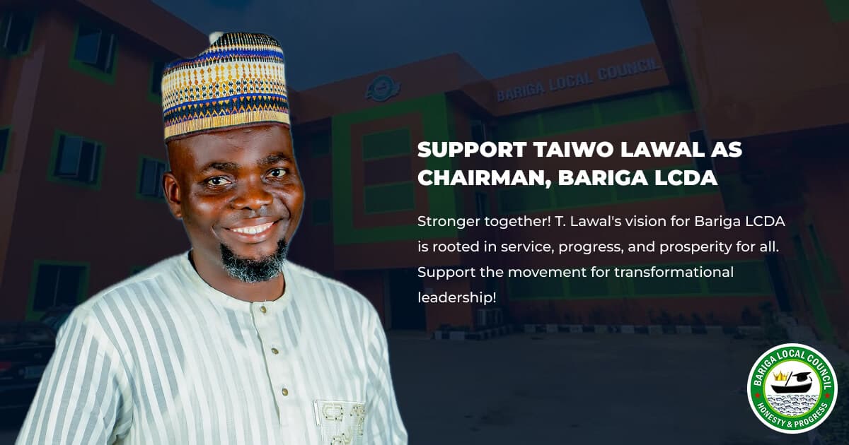 T. Lawal's Infrastructure Projects in Bariga